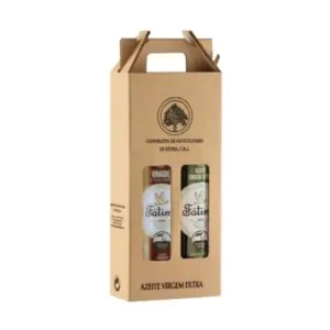 Kit Azeite Fátima virgem extra 250ml + Vinagre Vinho Branco 250ml